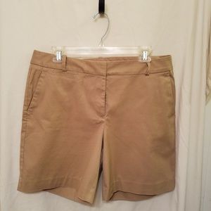 Talbots British Khaki Bermuda Shorts - Size 12
